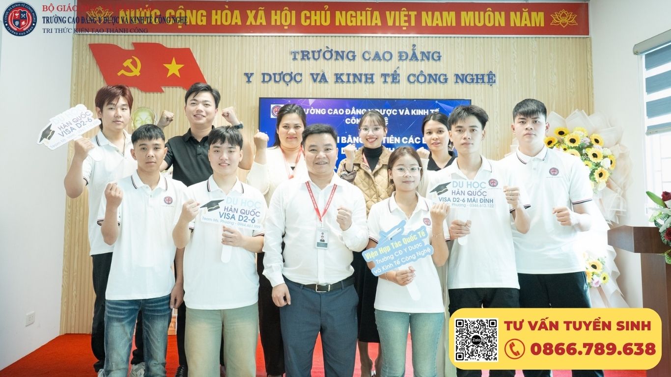 Tuyển sinh cao đẳng tiếng Hàn Quốc 2026 - Xét học bạ THPT