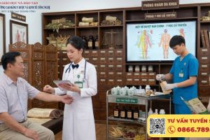 Tuyển sinh Cao đẳng Y Học cổ truyền: Xét học bạ, cam kết việc làm